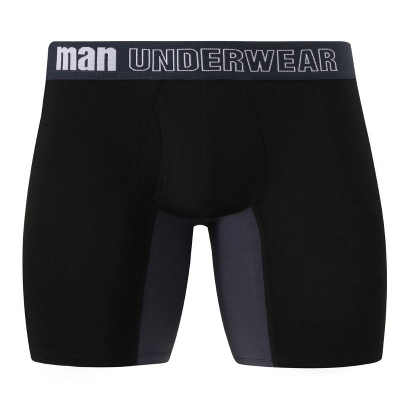 Men's black bamboo fiber pajama pants with slim bottoming fit, showcasing breathable, moisture-wicking fabric and hypoallergenic comfort.