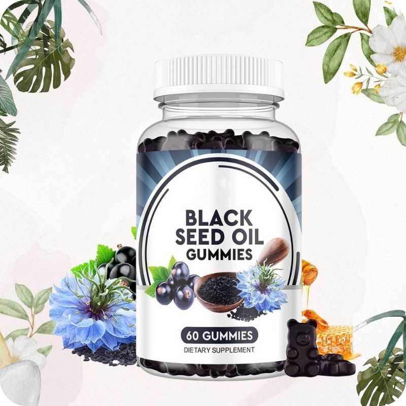 Black Cumin Seed Oil Gummies – Immune & Gut Support