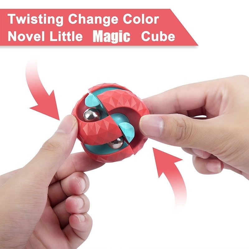 Showing the Turning Action of the ADHD Autism Decompression Toy For Adults and Children