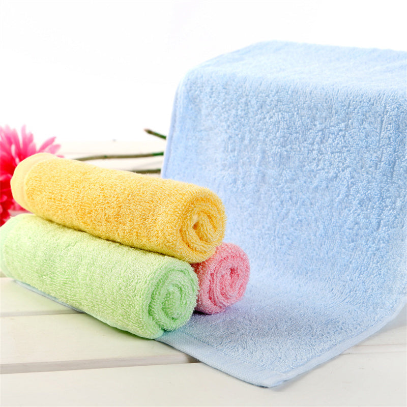 Bamboo Fiber Solid Color Children's Towel