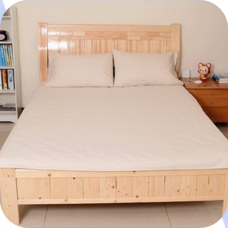 Showing a closeup of the Conductive 10 Silver Fiber Grounding Bed Sheet with Cable 