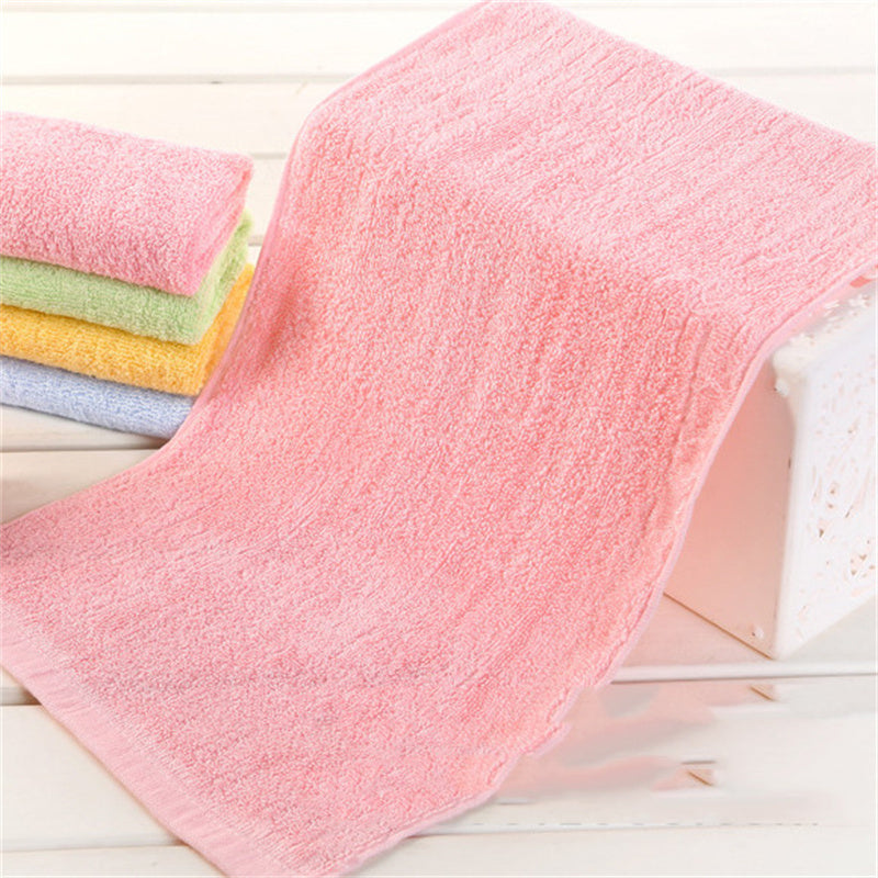 Bamboo Fiber Solid Color Children's Towel