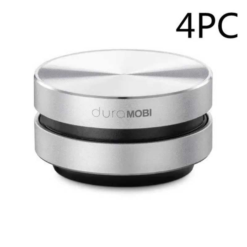 Four-piece silver Hummingbird Bone Conduction USB Bluetooth Speaker—compact, wireless, and designed for immersive audio