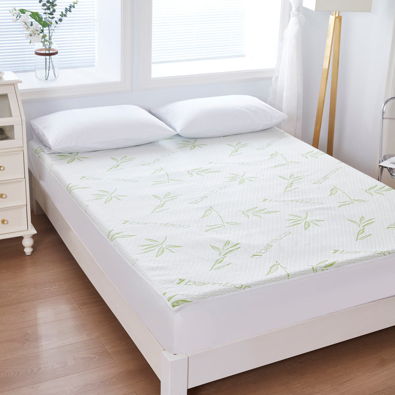 Bamboo Fiber Air Layer Jacquard Waterproof Mattress Protector Cover