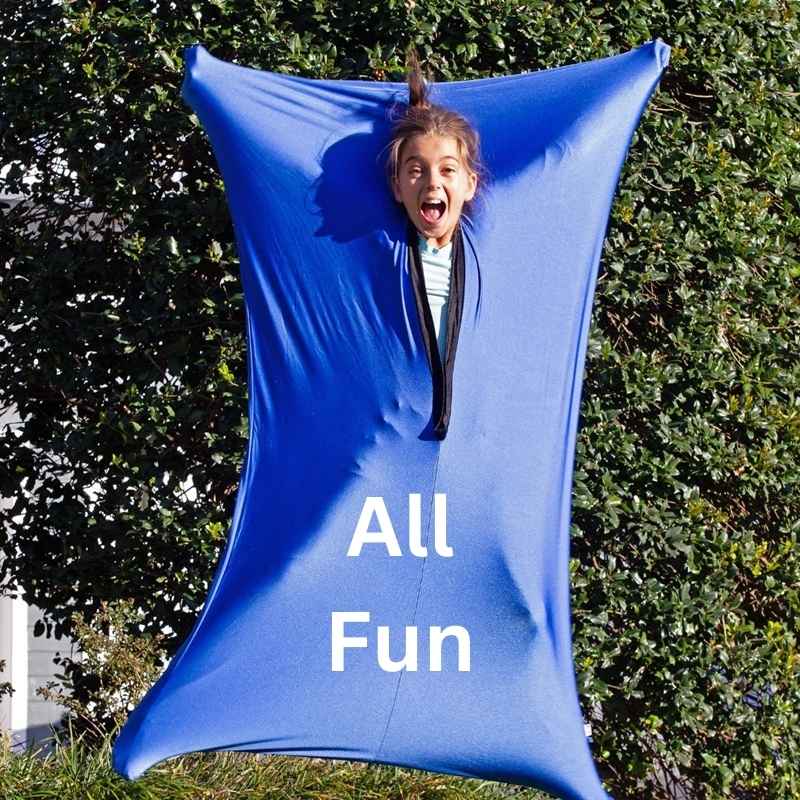 Showing the Autism and Depression Relaxing Elastic Clothing Training Bag