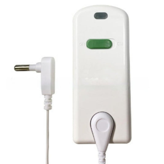 Close-up of a cable plugged into a meter, highlighting secure connection, conductivity, and accurate grounding measurement.