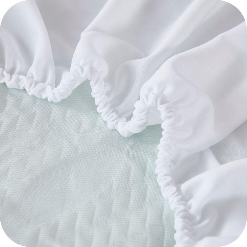 Closeup of elastic edge 