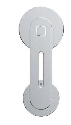 Showing the Grey Laptop Cellphone Mount Collapsible Magnetic Cellphone Holder Adapt to Cellphone