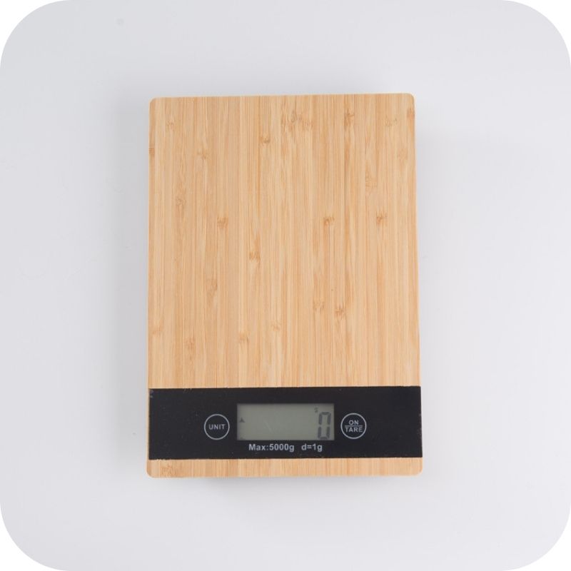 Showing the Top View of the Bamboo Kitchen Panel Scale