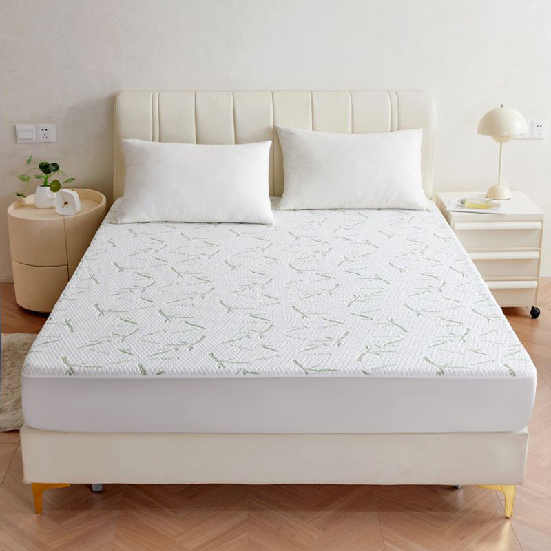 Bamboo Fiber Air Layer Jacquard Waterproof Mattress Protector Cover