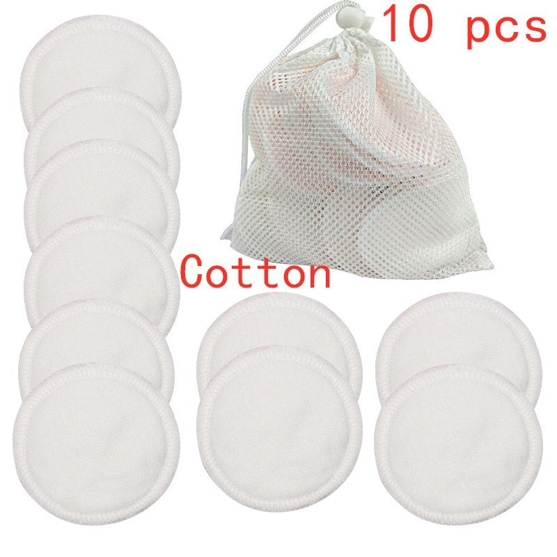 Two-layer Bamboo Fiber Washable Makeup Remover Cotton